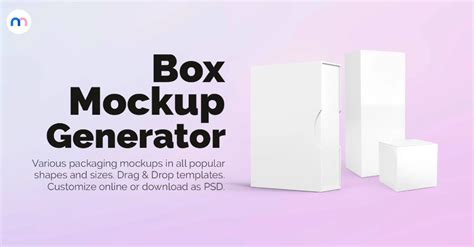 free online packaging mockup generator